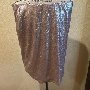 Joanna Hope champagne sequin, straight skirt, size 14 | offer in description
